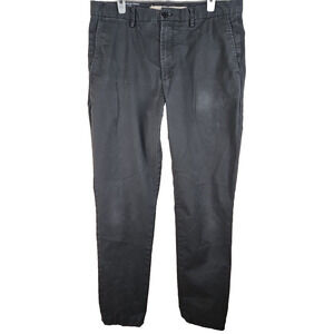 Banana Republic Pants Mens 35x36 FIT 35X33 Slim Fit Chino Lived In Khaki Dk Gray
